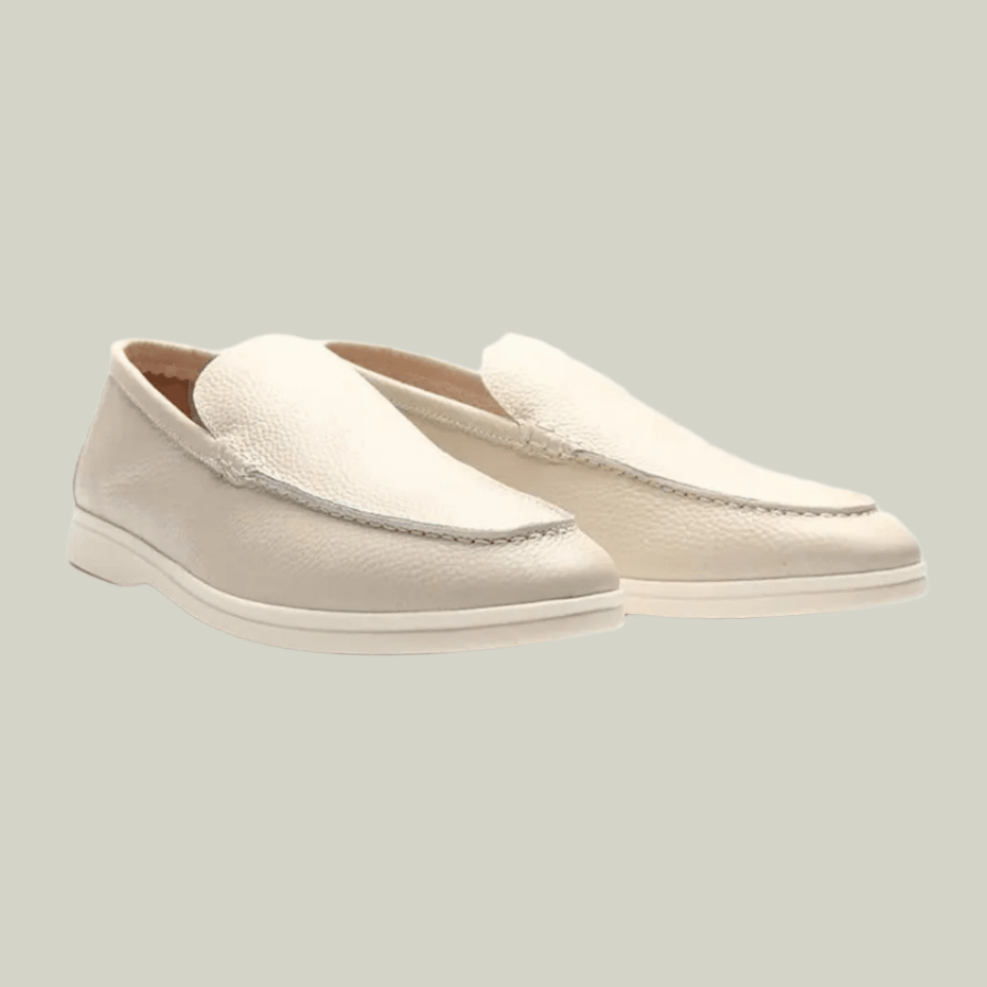 BRITSMODE COWHIDE LEATHER LOAFERS