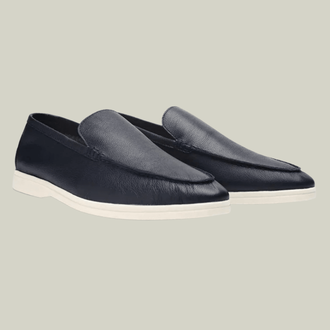 BRITSMODE COWHIDE LEATHER LOAFERS