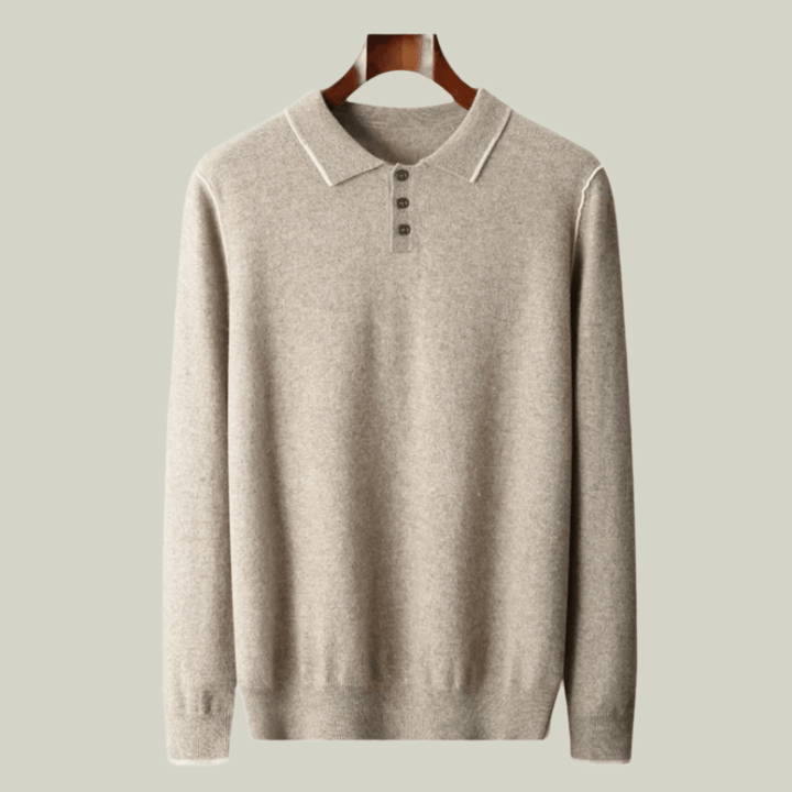 100% CASHMERE POLO