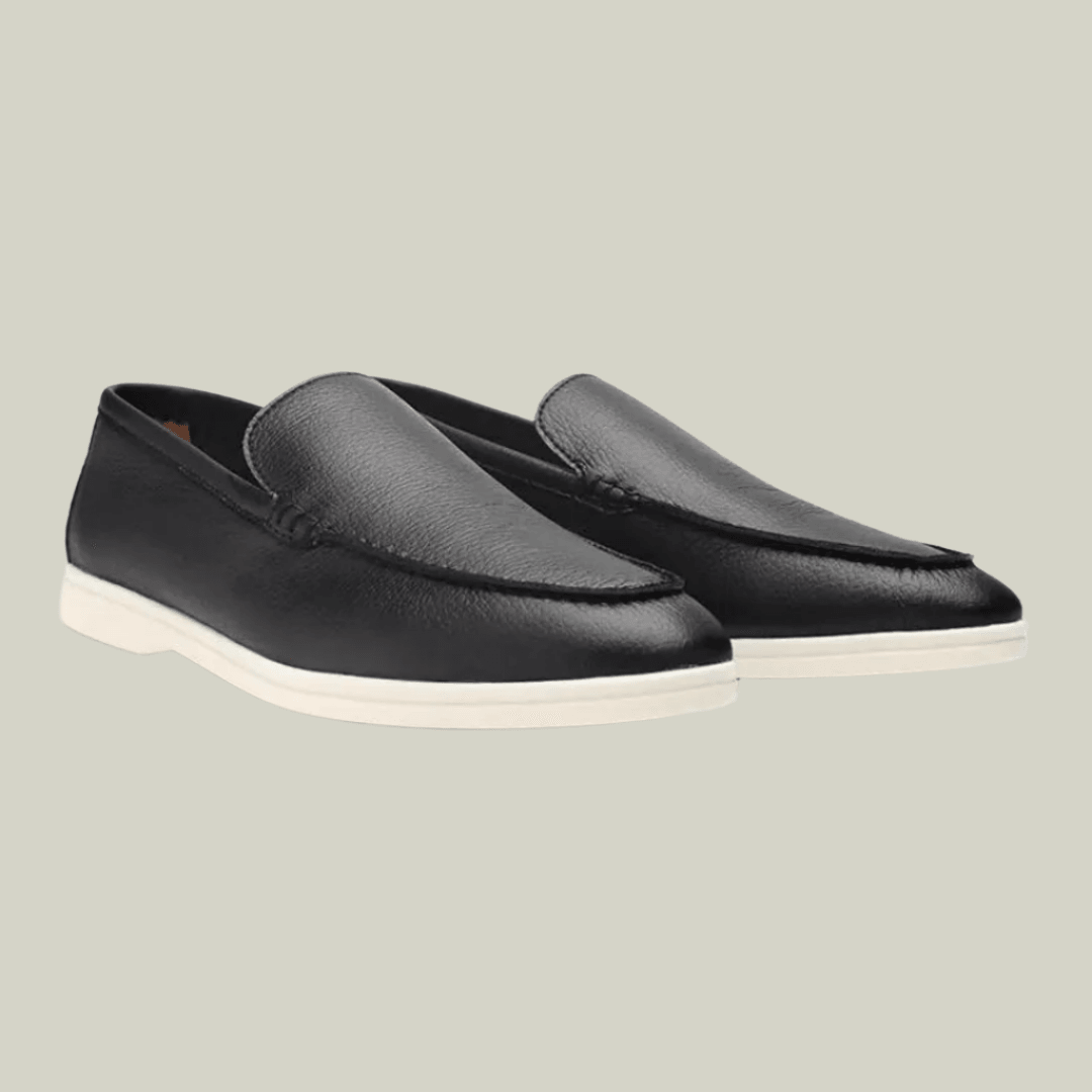 BRITSMODE COWHIDE LEATHER LOAFERS