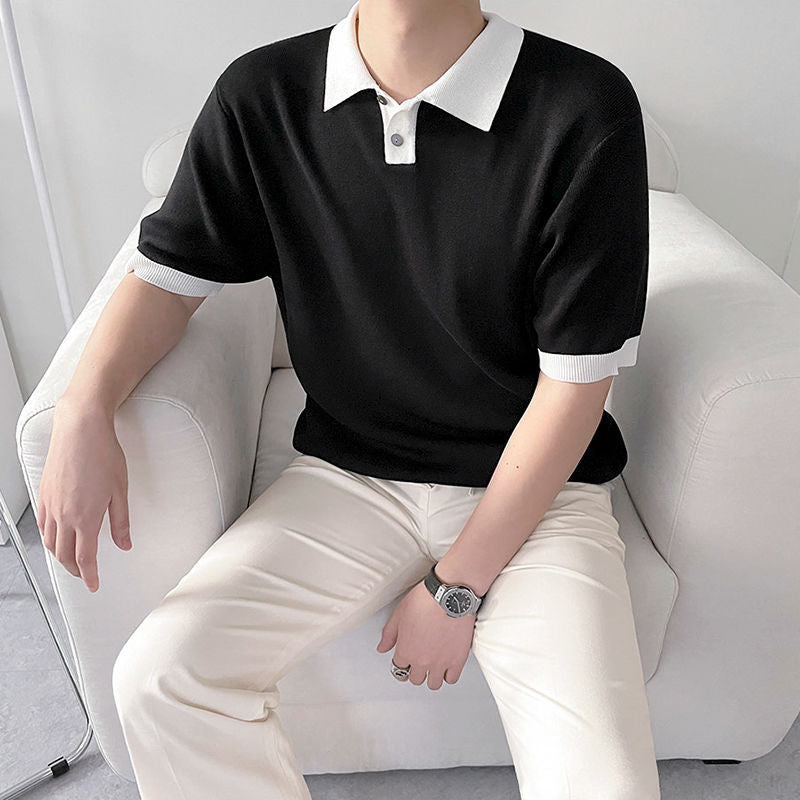 Men's Loose Sleeve Polo