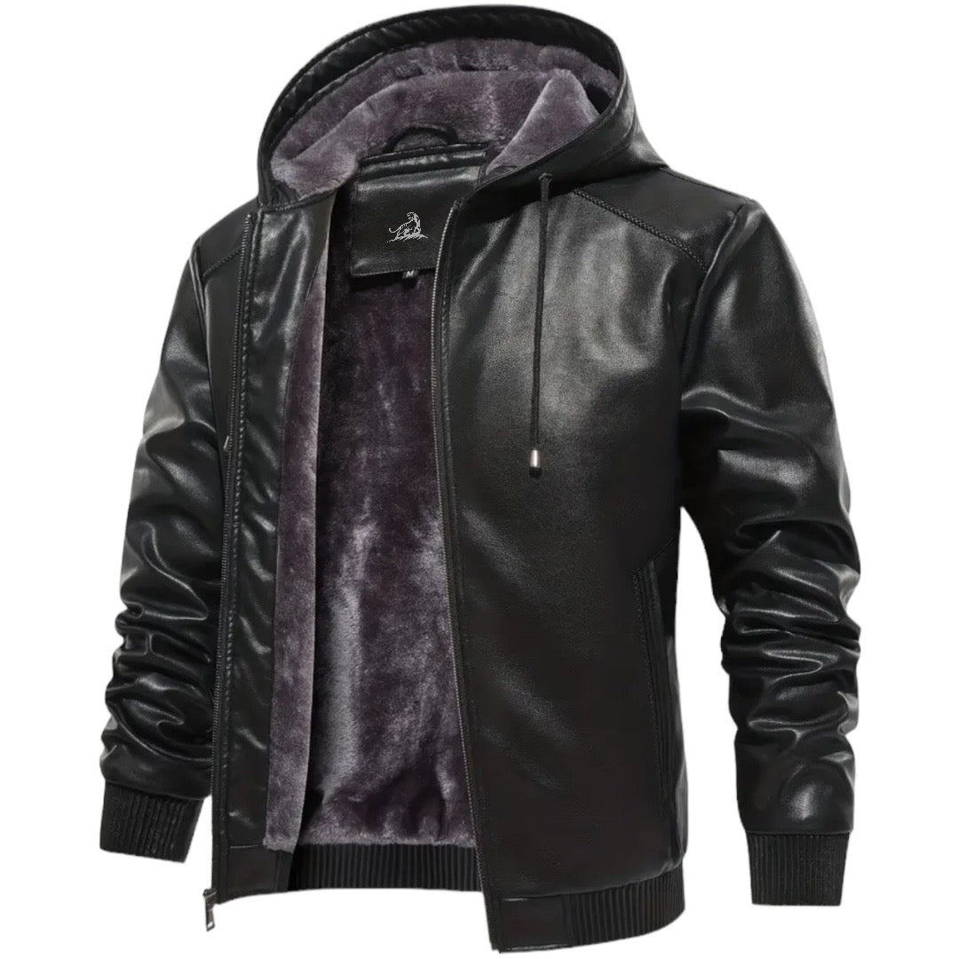 'Pulse Power' Leather Jacket