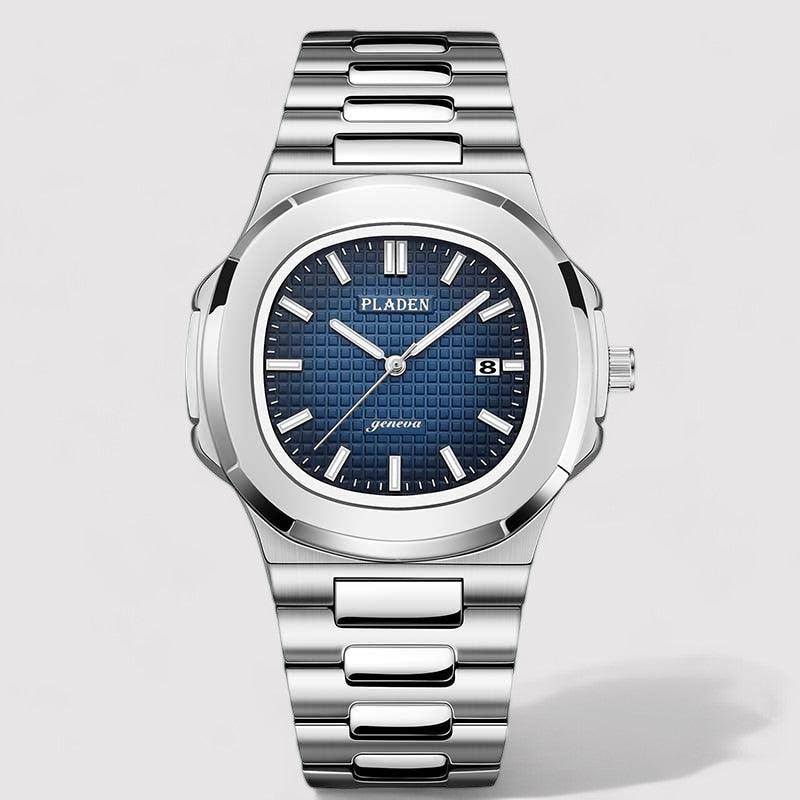 Pladen stainless steel watch for men