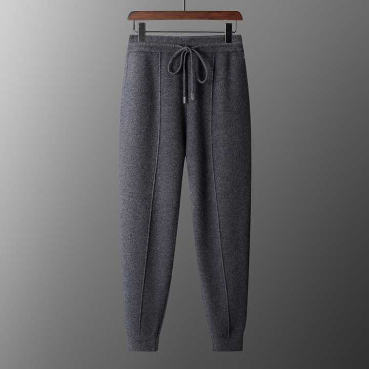 100% CASHMERE TROUSERS