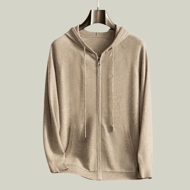 100% CASHMERE HOODED VEST