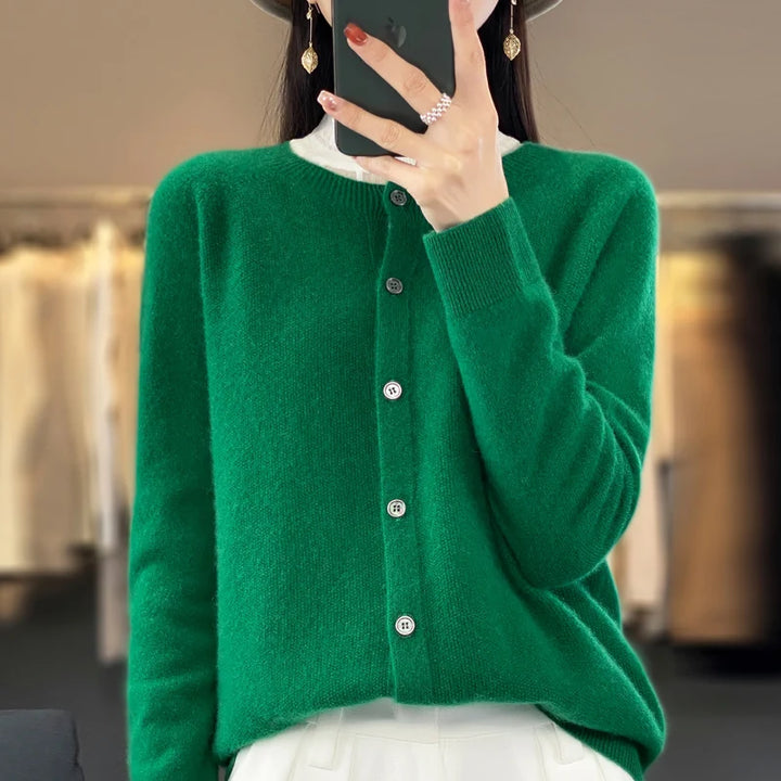 Spring 100% Pure Merino Cashmere Sweater