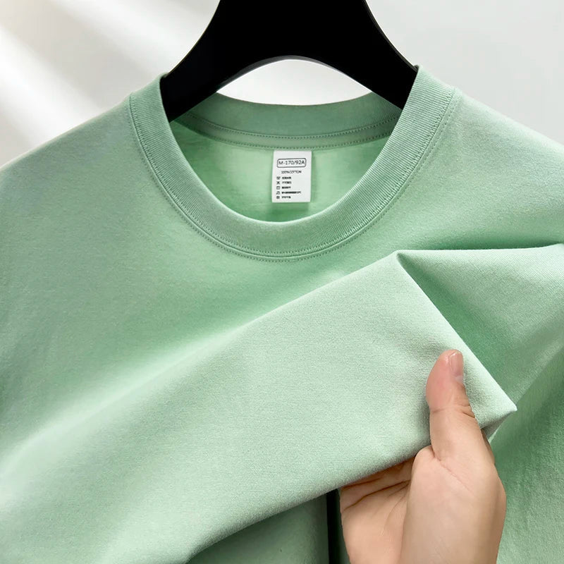 Premium Cotton Crew Neck T-Shirt