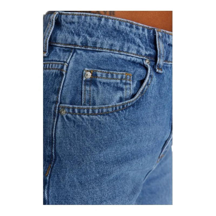 Women's High-Waist Wide-Leg Denim Jeans – Casual & Trendy