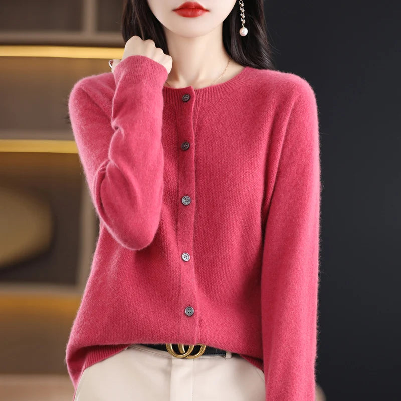 Spring 100% Pure Merino Cashmere Sweater