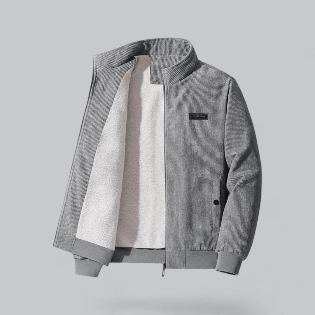 BritsMode | Classic Soft Ribbed Fleece Winter Jacket
