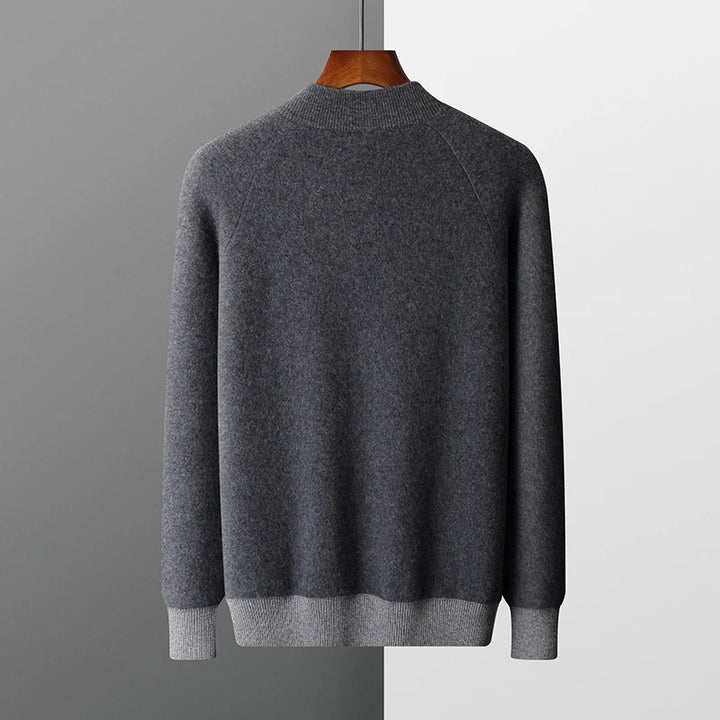 100% Cashmere Sweater – Thick 7-Gauge Knit, Soft & Warm Luxury Pullover