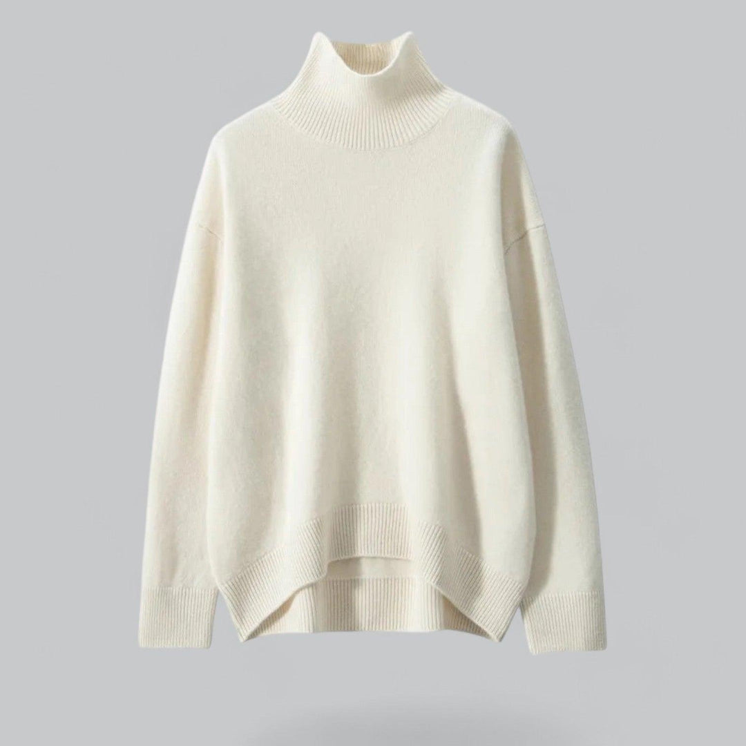 BritsMode | Women's Classy Cashmere Sweater Turtle Neck Pullover