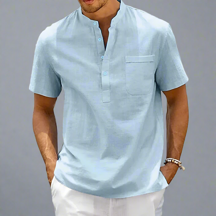 BritsMode | Men's Pure Linen Shirt