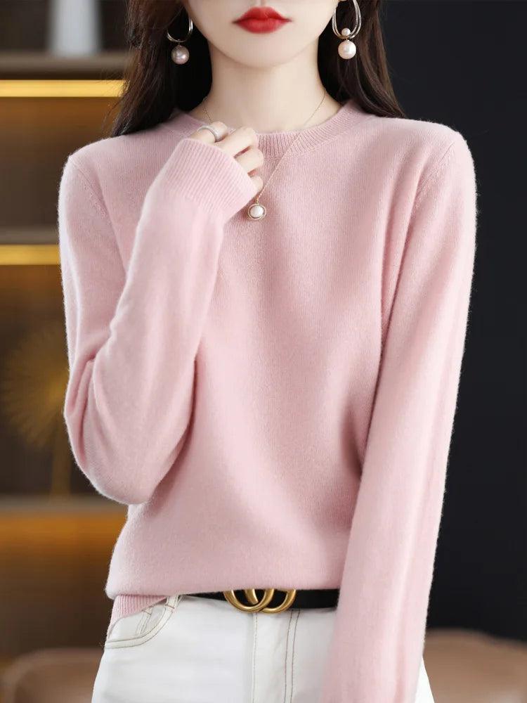 Women’s 100% Merino Wool Cashmere Sweater