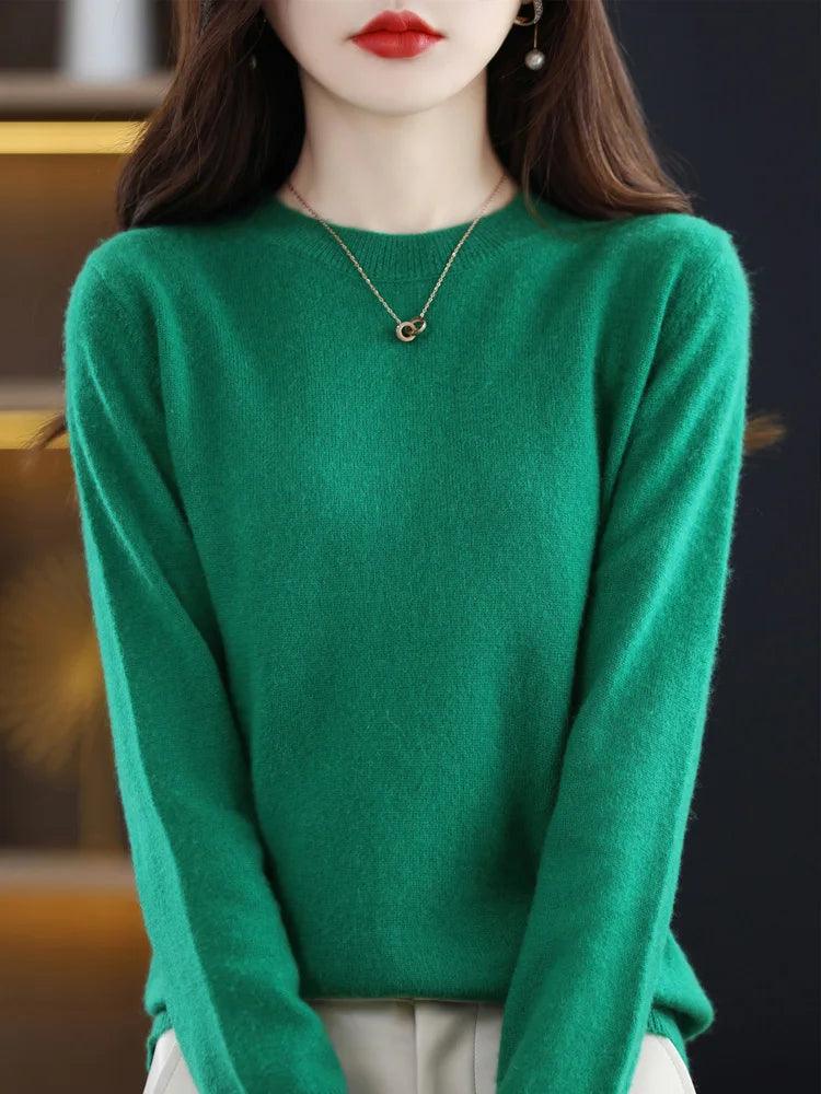 Women’s 100% Merino Wool Cashmere Sweater