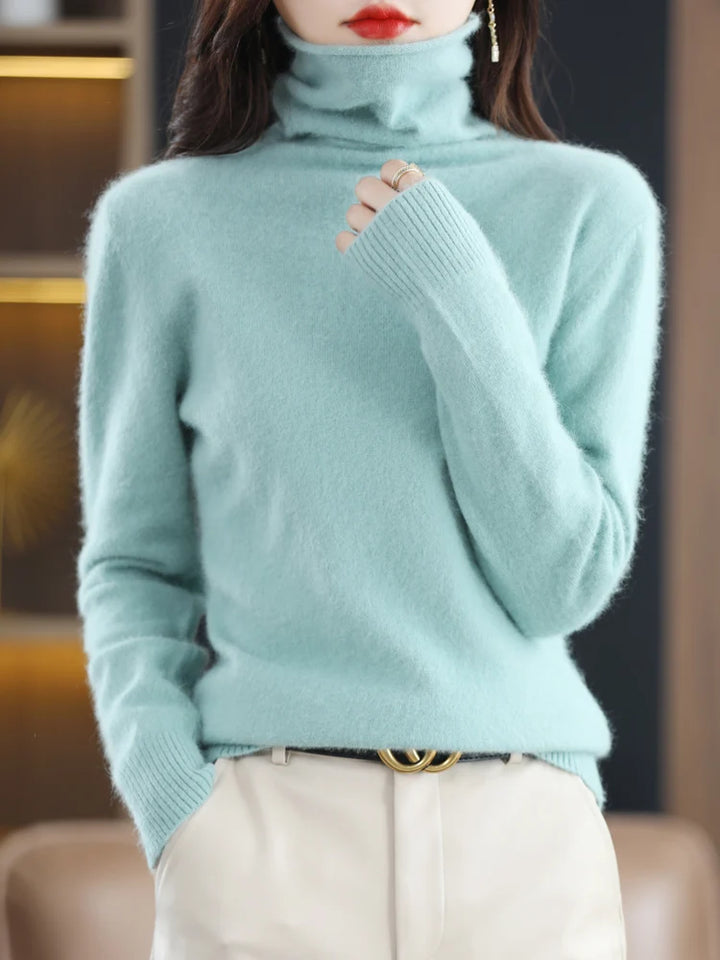 100% Mink Cashmere Sweater – Soft & Warm Knitwear