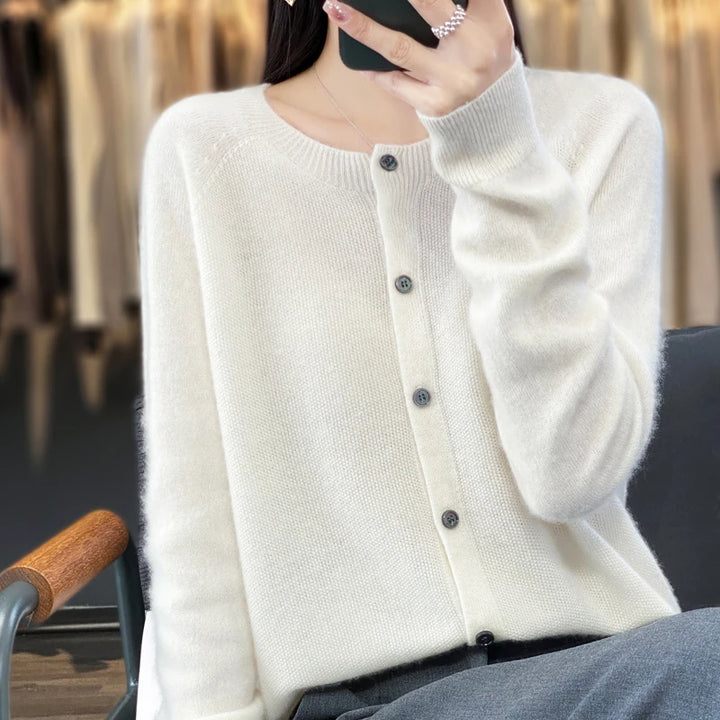 Spring 100% Pure Merino Cashmere Sweater