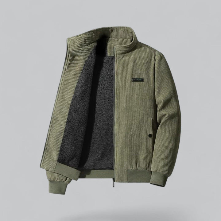 BritsMode | Classic Soft Ribbed Fleece Winter Jacket