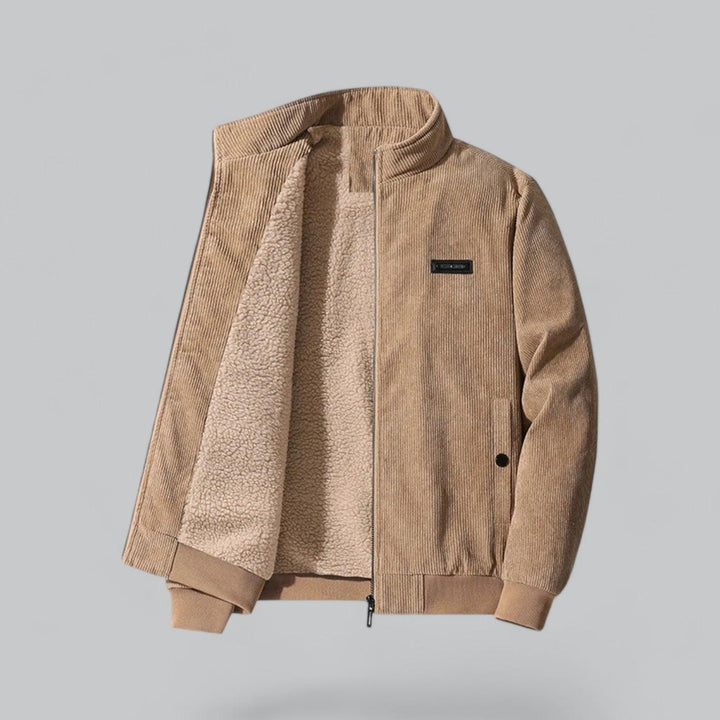 BritsMode | Classic Soft Ribbed Fleece Winter Jacket