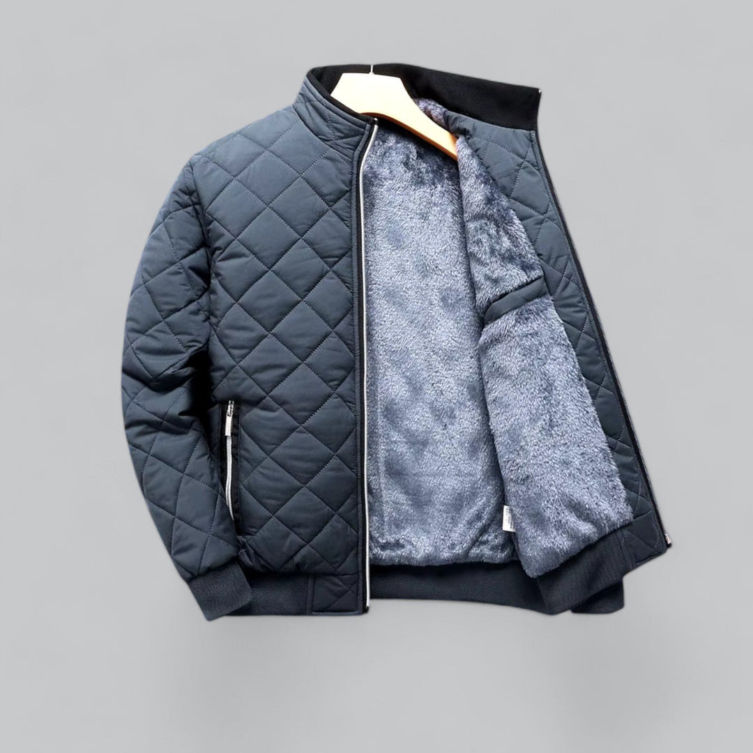 BritsMode | Men's Bomber Jacket Diamond Lined