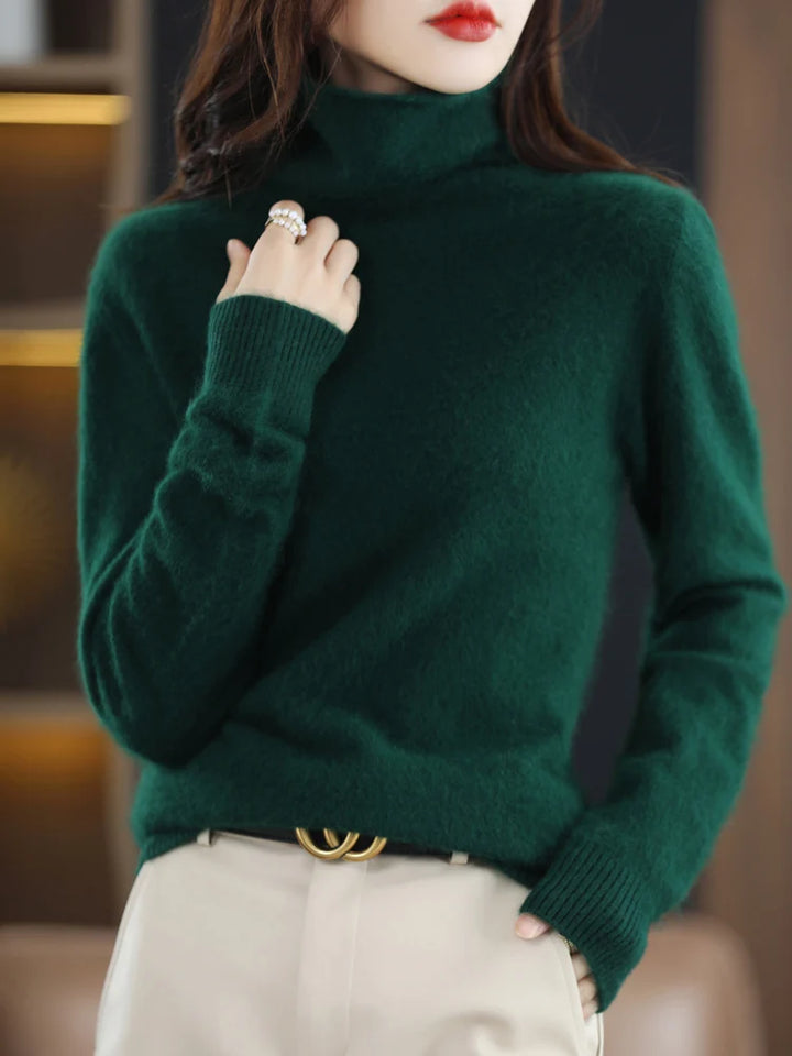 100% Mink Cashmere Sweater – Soft & Warm Knitwear