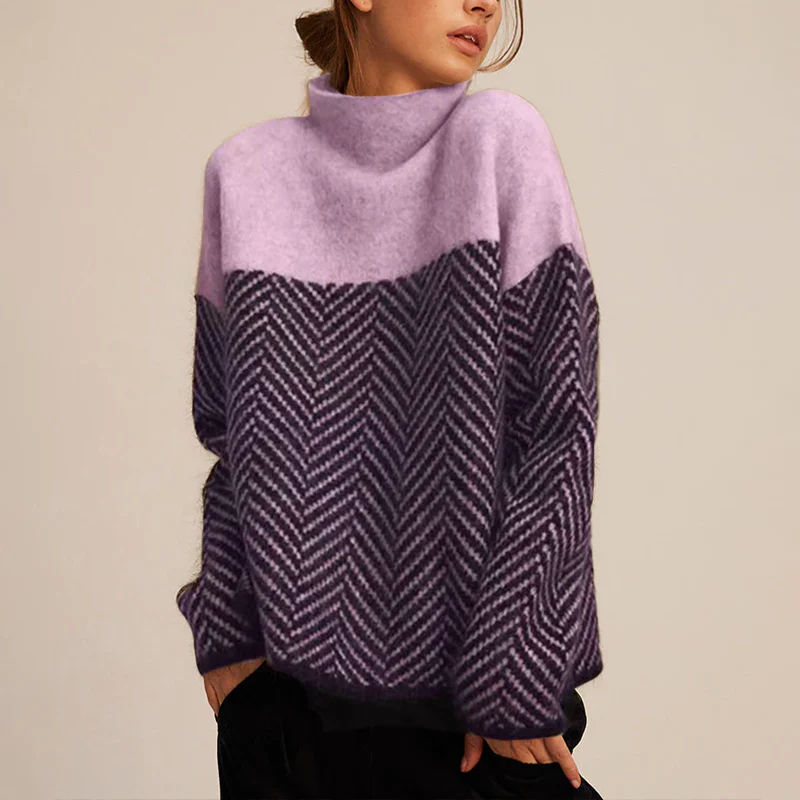 Eireann Sweater | Soft Cashmere Turtleneck Sweater