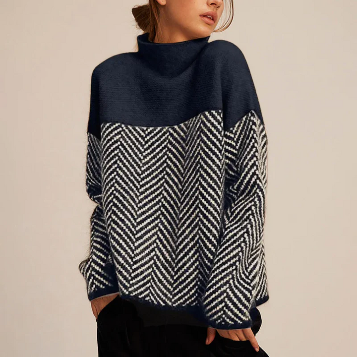 Eireann Sweater | Soft Cashmere Turtleneck Sweater