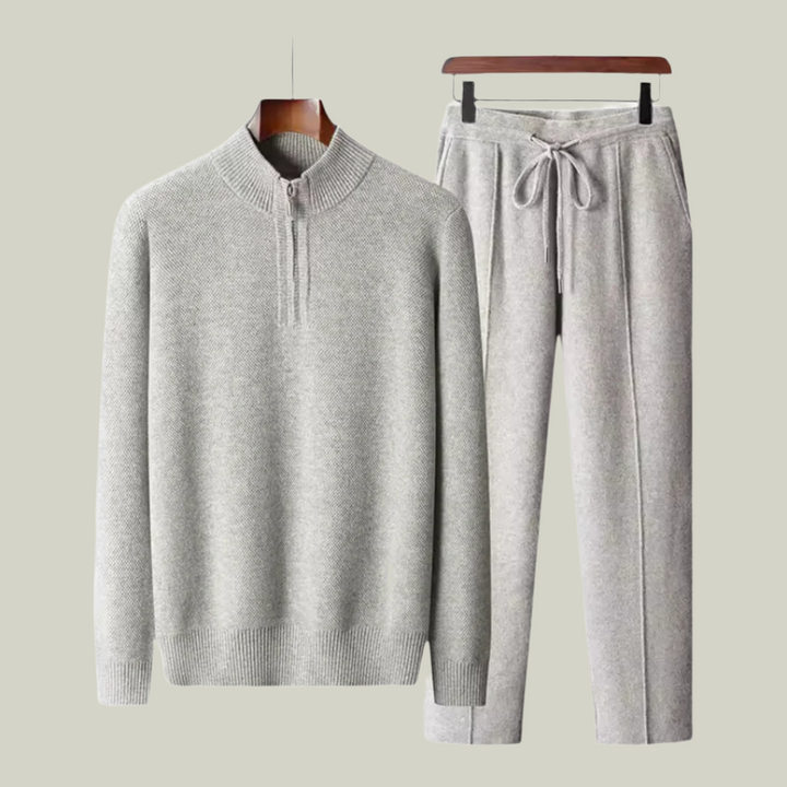 100% MERINO WOOL ZIP UP TRACKSUIT