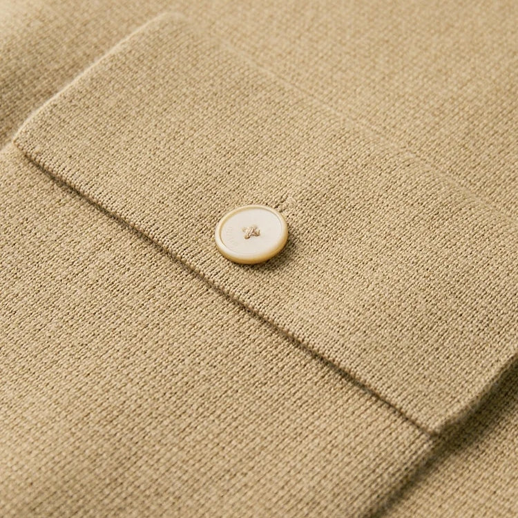 BritsMode | Fine Cashmere Cardigan Premium Polo Jacket