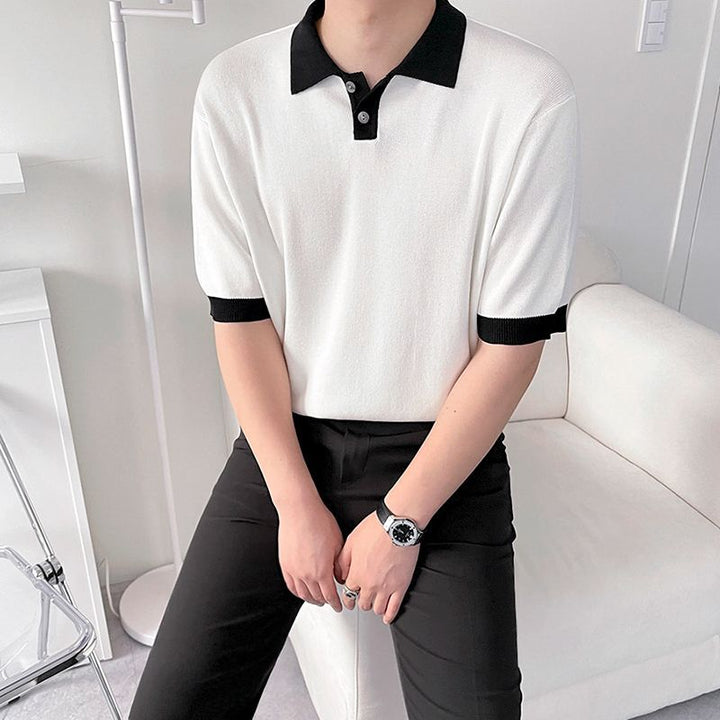 Men's Loose Sleeve Polo