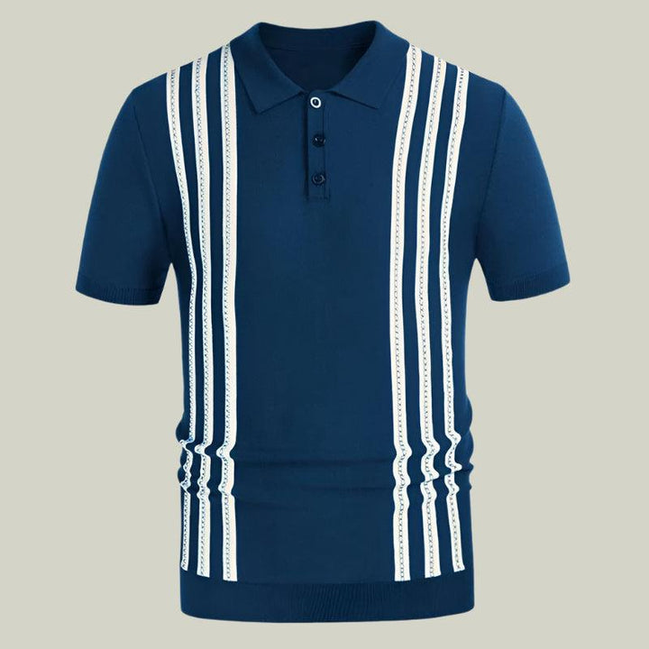 Kyoto - Striped Casual Polo